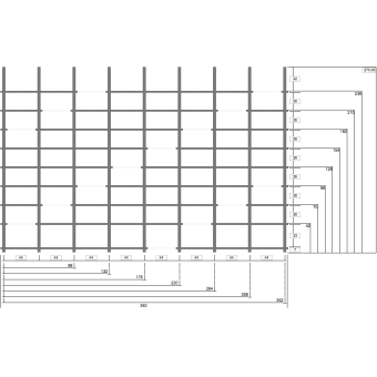 Shelf 7/8 259x336cm Hardwood